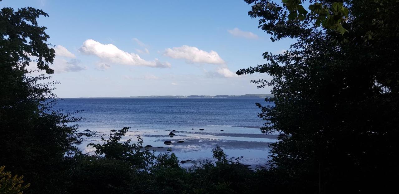 Gemuetliche Ferienunterkunft Direkt Am Meer Holnis Buitenkant foto